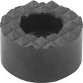 Kipp Grippers And Inserts Round W. Countersink D2=25, L3=12, Form:F, Tool Steel Hardened, Black Oxide K0385.12512